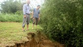 Quảng Ngãi: Sạt lở bờ sông Trà Khúc, đe dọa cuộc sống người dân
