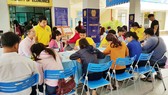 Thí sinh đăng ký xét học bạ vào BVU. Ảnh: