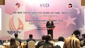 Toàn cảnh Hội nghị thượng đỉnh kinh doanh Việt Nam - Hoa Kỳ. Ảnh: VGP