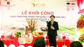 SAIGON SILICON CITY (SSC) khởi công công trình: Nhà Trung tâm Quản lý Điều hành số 2 thuộc dự án “Xây dựng và Phát triển Khu Công viên Sài Gòn Silicon”