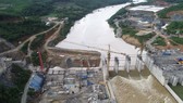 Dự án Thủy điện Sông Tranh 4. Ảnh: hado