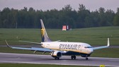 Máy bay của Hãng hàng không Ryanair (Ireland). Ảnh minh họa: AP