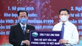 Ông Lê Văn Kiểm Chủ tịch Golf Long Thành ủng hộ 500 tỷ đồng vào Quỹ vaccine phòng chống dịch Covid-19 