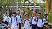 Sóc Trăng đang xem xét giảm 100% học phí đến cuối năm 2021. Ảnh minh họa chụp từ khi chưa có dịch Covid-19