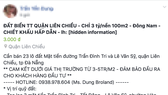 Thông tin rao bán 23 lô đất trên mạng xã hội là không chính xác