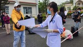 Lấy thông tin trường hợp cách ly tập trung tại Trung tâm Huấn luyện và bồi dưỡng nghiệp vụ, Công an tỉnh Lâm Đồng