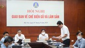 Cuộc họp tháo gỡ khó khăn cho đồ gỗ xuất khẩu sáng 7-9