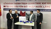Khánh thành trạm quan trắc khí nhà kính theo chuẩn Châu Âu