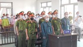 Toàn cảnh phiên tòa.