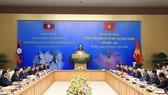 At the 42nd meeting of the Vietnam-Laos Intergovenrmental Committee (Photo: VNA)