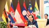 Minister of Labour, Invalids and Social Affairs Dao Ngoc Dung speaks at the 24th meeting of the ASEAN Socio-Cultural Community Council in Hanoi on November 6 (Photo: VNA)