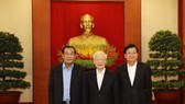 Vietnamese, Cambodian, Lao top leaders discuss cooperation orientations