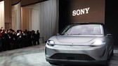 Sony trình làng xe điện Vision-S tại Triển lãm điện tử tiêu dùng (CES) 2020 diễn ra ở Las Vegas, Mỹ.