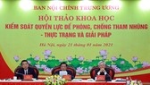 Tăng cường kiểm soát quyền lực trong công tác cán bộ