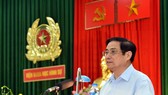 Thủ tướng Chính phủ Phạm Minh Chính phát biểu tại buổi làm việc.