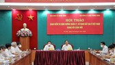 Đoàn chủ tọa hội thảo. Nguồn: Ban Kinh tế Trung ương