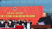 Bộ Y tế xuất quân, diễn tập phục vụ Đại hội Đảng