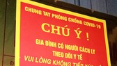 Hà Nội bỏ treo biển trước nhà người về từ TPHCM