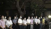 Thầy cô và bạn bè tưởng niệm tri ân Nguyễn Văn Nhã tại sân Trường ĐH Khoa học - ĐH Huế 