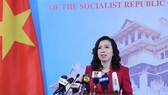 Người phát ngôn Bộ Ngoại giao Lê Thị Thu Hằng. Ảnh: TTXVN
