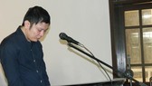 Bị cáo Tiến tại phiên tòa xét xử sơ thẩm ngày 26-4-2017