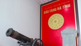 Bảo vật quốc gia súng thần công được trưng bày tại Bảo tàng Hà Tĩnh