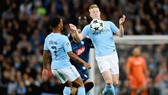 Kevin de Bruyne (phải) đang khẳng định là một trong những tiền vệ hay nhất châu Âu lúc này. Ảnh: Getty Images