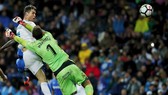 Ronaldo lập kỷ lục, qua đó giúp Real giành chiến thắng. Ảnh: Getty Images