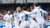 Real là đội bóng tấn công tốt nhất châu Âu đầu năm 2018. Ảnh: Getty Images