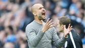 HLV Pep Guardiola nhiều lần phải bày tỏ thất vọng trước các cơ hội bị bỏ lỡ. Ảnh: Getty Images
