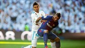 Real rất muốn đánh bại Barca để chấm dứt chuỗi trận bất bại của đối phương. Ảnh: Getty Images