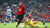 Romelu Lukaku tiếp tục mạch ghi bàn ấn tượng để giúp Man.United đi tiếp. Ảnh: Getty Images