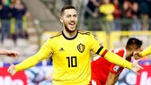 Eden Hazard tỏa sáng giúp tuyển Bỉ giành chiến thắng khởi đầu. Ảnh: Getty Images