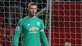 David De Gea từng được HLV Ole Gunnar Solskjaer trao băng đội trưởng ở mùa qua. Ảnh: Getty Images