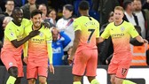 Man.City đã vượt qua khó khăn để giành chiến thắng trở lại. Ảnh: Getty Images