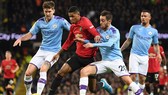 Derby Manchester sẽ diễn ra ở bán kết Cúp Liên đoàn. Ảnh: Getty Images