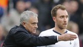 Sẽ là thành công lớn nếu Jose Mourinho thuyết phục được Christian Eriksen ở lại. Ảnh: Getty Images