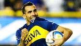 Carlos Tevez trong thời điểm cuối sự nghiệp cùng Boca Juniors. Ảnh: Getty Images