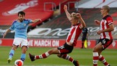Man.City bất lực ghi bàn và tiếp tục trả giá. Ảnh: Getty Images