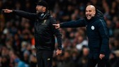 HLV Pep Guardiola và Man.City hoàn toàn bất lực trước sức mạnh của Liverpool mùa này. Ảnh: Getty Images