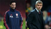 HLV Mikel Arteta (trái) tự tin sẽ khiến Ole Gunnar Solskjaer không thể tận hưởng chiến thắng sân nhà ở mùa giải mới.