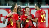 Romelu Lukaku tỏa sáng và tuyển Bỉ tiếp tục tỏ rõ sức mạnh. Ảnh: Getty Images