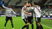 Man.United đã nối dài kỷ lục thắng sân khách để vào tốp 4. Ảnh: Getty Images