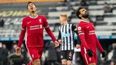 Thất vọng là hình ảnh chủ đạo của các chân sút Liverpool. Ảnh: Getty Images