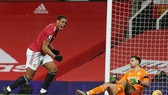 Anthony Martial phấn khích sau bàn mở tỷ số. Ảnh: Getty Images