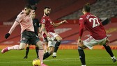 Man.United gục ngã ở vào thời điểm tưởng chừng không thể xảy ra. Ảnh: Getty Images