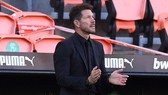 HLV Diego Simeone tỏ ra thận trọng ở giai đoạn lượt về. Ảnh: Getty Images