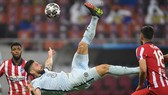 Olivier Giroud đã ghi được một bàn thắng để đời. Ảnh: Getty Images
