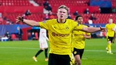 Erling Braut Haaland thật sự là cỗ máy ghi bàn mới của Champions League. Ảnh: Getty Images