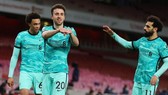 Tiền đạo Diogo Jota sắm vai người hùng với 2 bàn sau khi vào sân. Ảnh: Getty Images